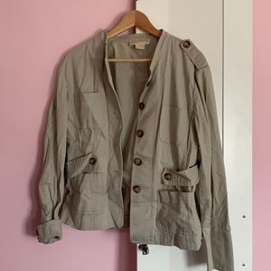 (MICHAEL KORS) Utility jacket in beige